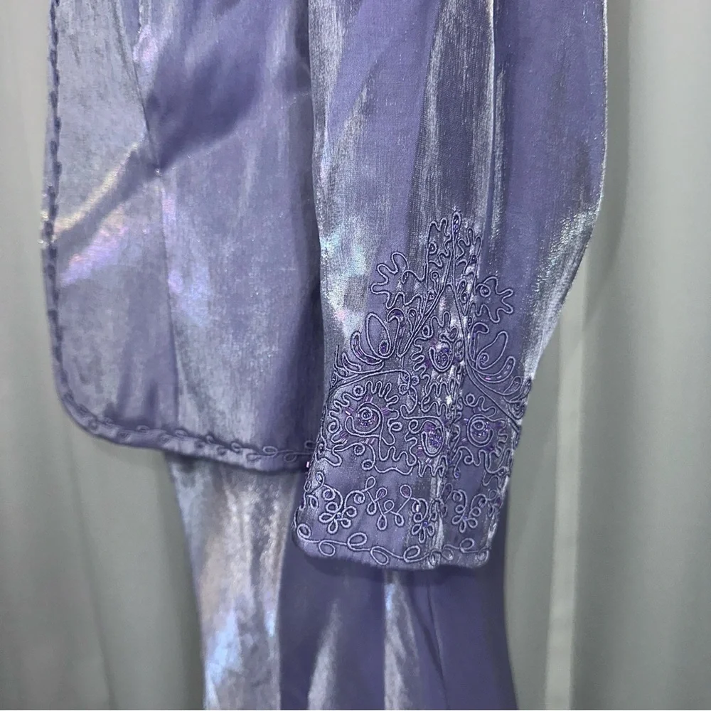 Alex‎ Evenings Petite Dress And Bolero Jacket Sz 8P Gown Mother Of The Bride
